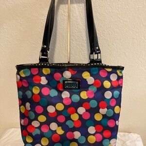 lulu Colorful Polka Dot Tote